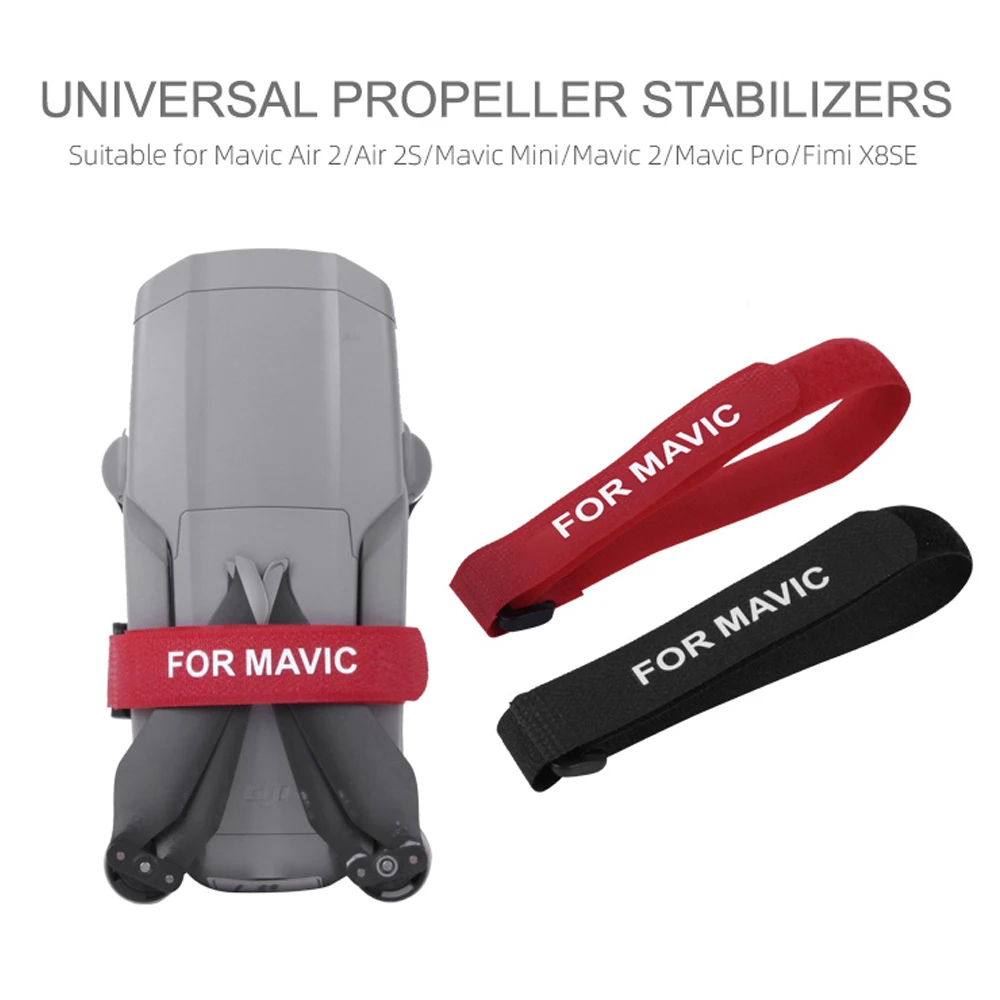 For  DJI Mini 3 Pro peller Stabilizer Fixing Tape Straps Drone Blade Holder Protective for Mavic 3/Mini 2/SE/Air 3 Accessorie