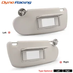 Beige Sun Visor With Mirror Left Driver and Right Passenger Side for For Dodge Ram 1500 2500 3500 02-09 1CT11TL2AA 1CT18TL2AA