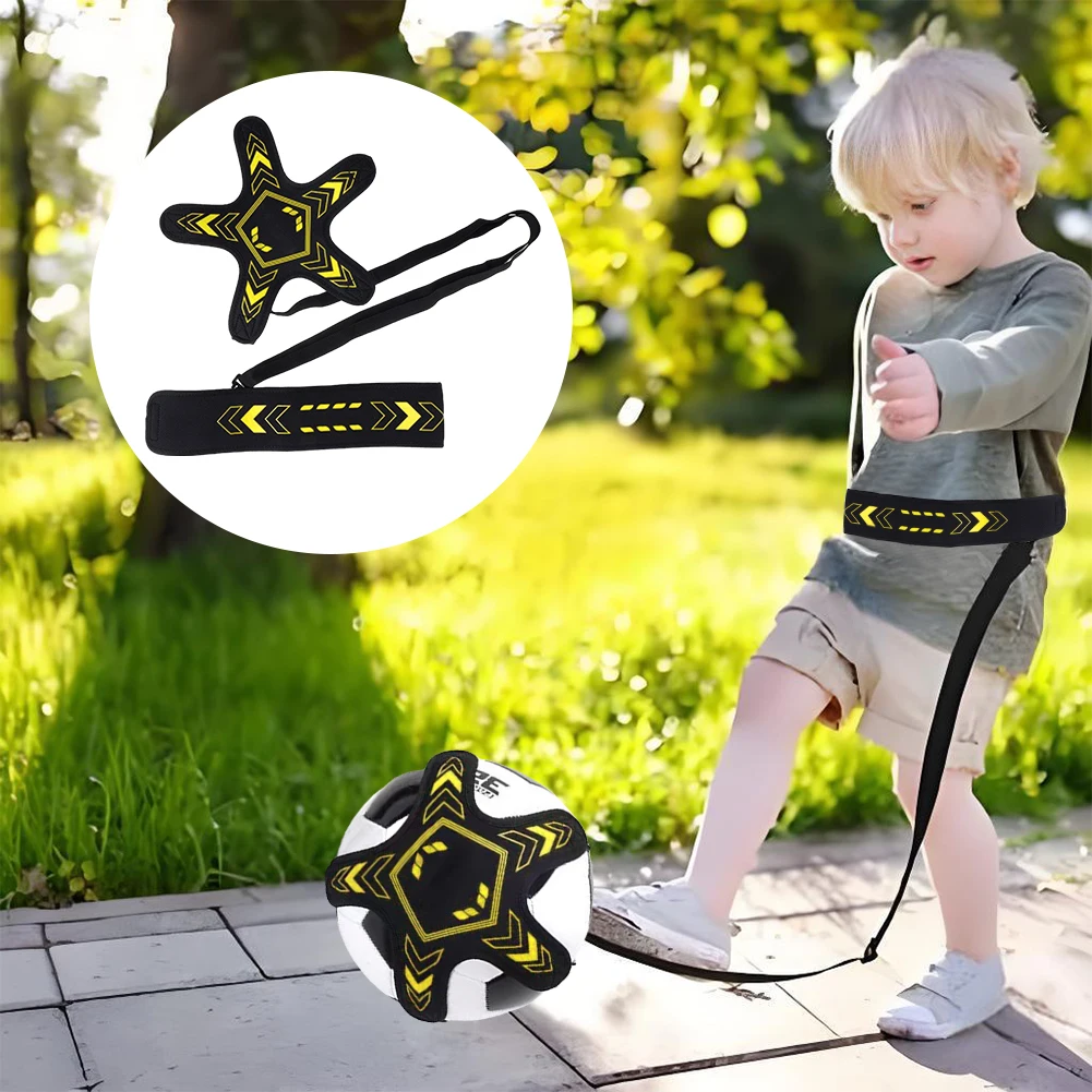 حزام تدريب كرة القدم من النيوبرين قابل للتعديل لتنمية المهارات في كرة القدم والكرة الطائرة #1