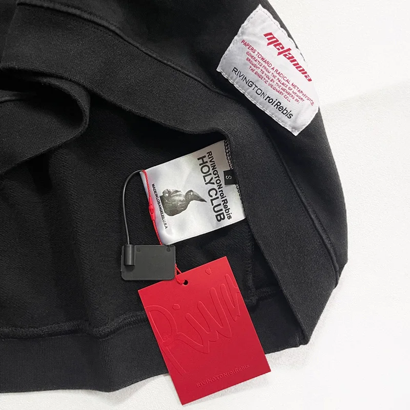 26SS بسيط كلاسيكي شعار طباعة قصيرة ولكن واسعة RRR 123 تي شيرت الرجال النساء للجنسين خمر غسلها الأسود المتضخم RRR123 تي شيرت المحملة