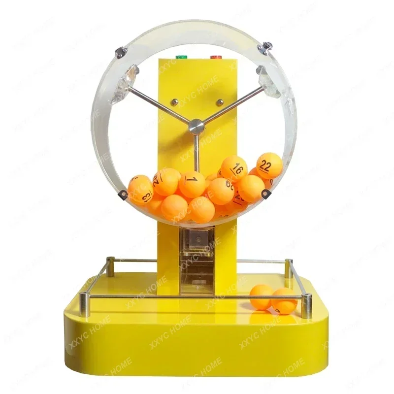 50-100 Ball Electric Automatic Bingo Cage Lucky Game Playing Machine Hot Selling Electric Acrylic Lottery Machine