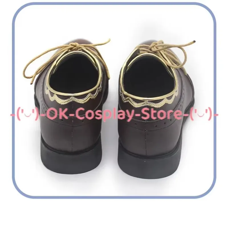 [صنع حسب الطلب] أحذية لوكا بالسا التأثيرية لعبة الهوية على شكل حرف V سجين كوسبلاي الدعائم PU أنيمي أحذية من الجلد أحذية كرنفال الهالوين
