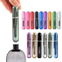 5/10ml Bottom-Filling Pump Perfume Refillable Spray Bottle Mini Portable Empty Cosmetic Containers Atomizer Bottle Travel