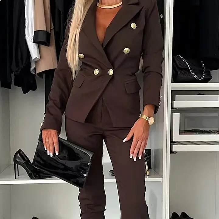 Spring Summer Blazer Suit Women Slim Fit Casual Office Work Blazers Tops