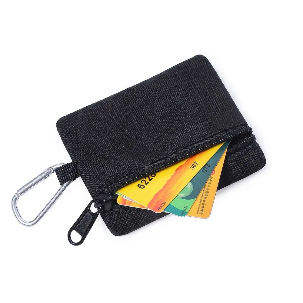 

Nylon Durable Tool Bag Portable Waterproof Belt Bag Mobile Phone Pouch Zipper Pouch Coin Purse Fanny Pack Waist Bag