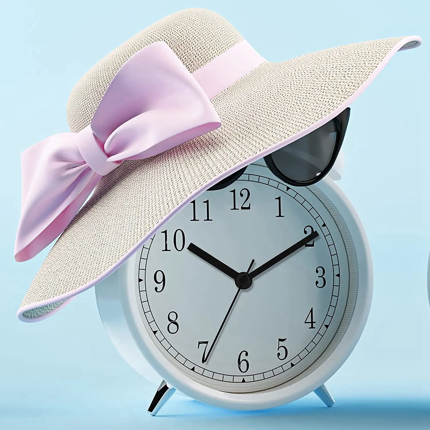 A44T5 Pcs Clock Movement Mechanism Parts Silence Quartz DIY Wall Clock with 7 Different Pairs Clock Hands Replacement Kit