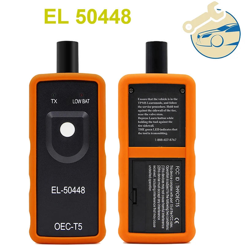 In Stock EL-50448 TPMS OEC-T5 Tire Presure Monitor Sensor EL 50448 TPMS For G-M/Opel Reset Tool for GM FORD Buick Chevrolet