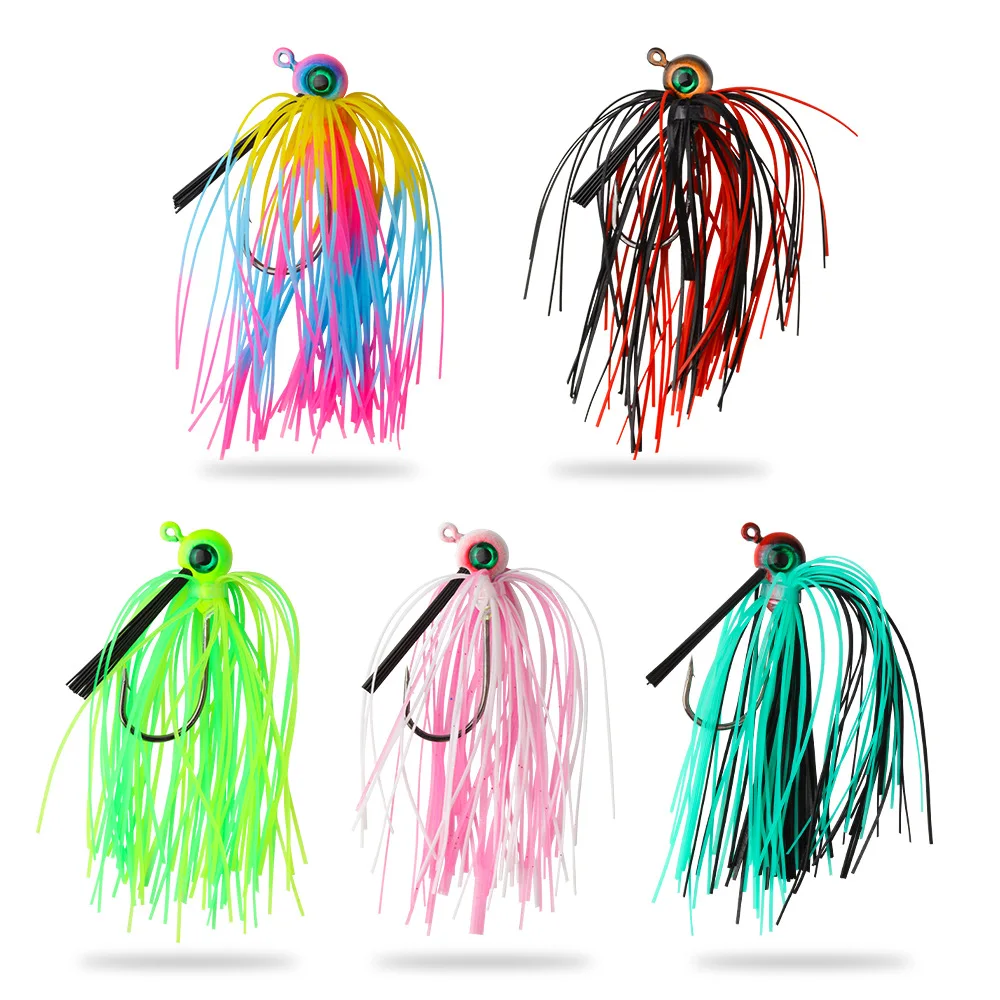Spinnerbait LHFSH – Señuelo antihierbas para lubina - imagen 2