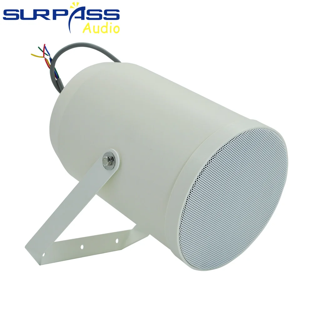 100V Waterproof IP55 Wall Speaker 12W Outdoor PA Audio Player Loudspeaker Public Address Stereo System Wall-mounted Park School