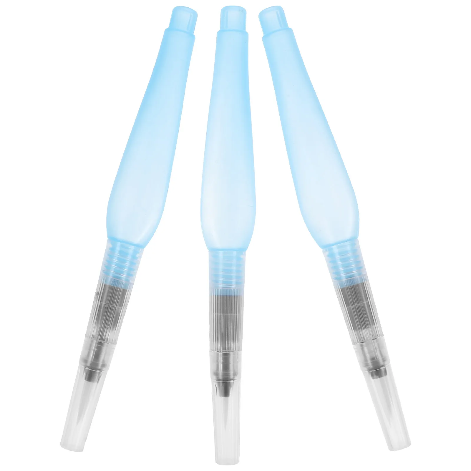 

3pcs Watercolor Painting Pen 155 Tips Refillable Brushes Supplies Gouache Drawing Reusable Set Portable Storage