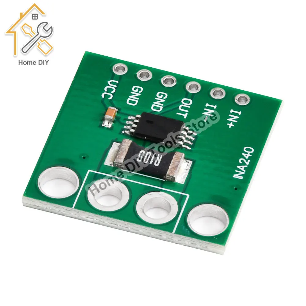 INA240 DC 3V-5V Bi-directionele Huidige Detectie Versterker Huidige Controle Module PWM Onderdrukkingsfunctie