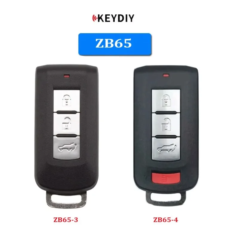 KEYDIY KD ZB65 Smart Key ZB65-3 ZB65-4 ZB Series Remote Car Remote Key for KD-X2/KD-MAX/KD-X4 Programmer