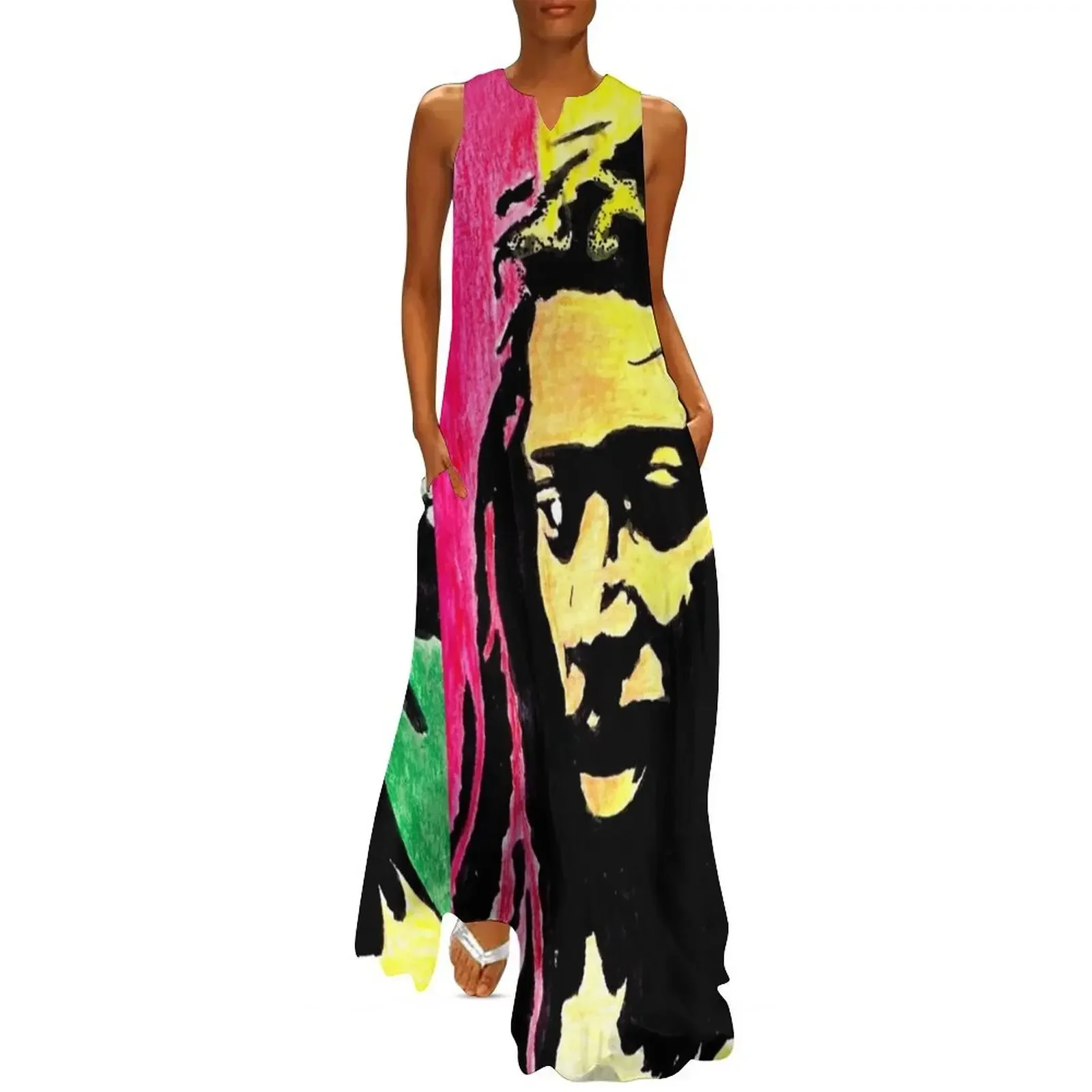 

Roots Reggae Long Dress dress summer 2025 women Woman clothing elegant women's dresses sale long dresses for women Dress