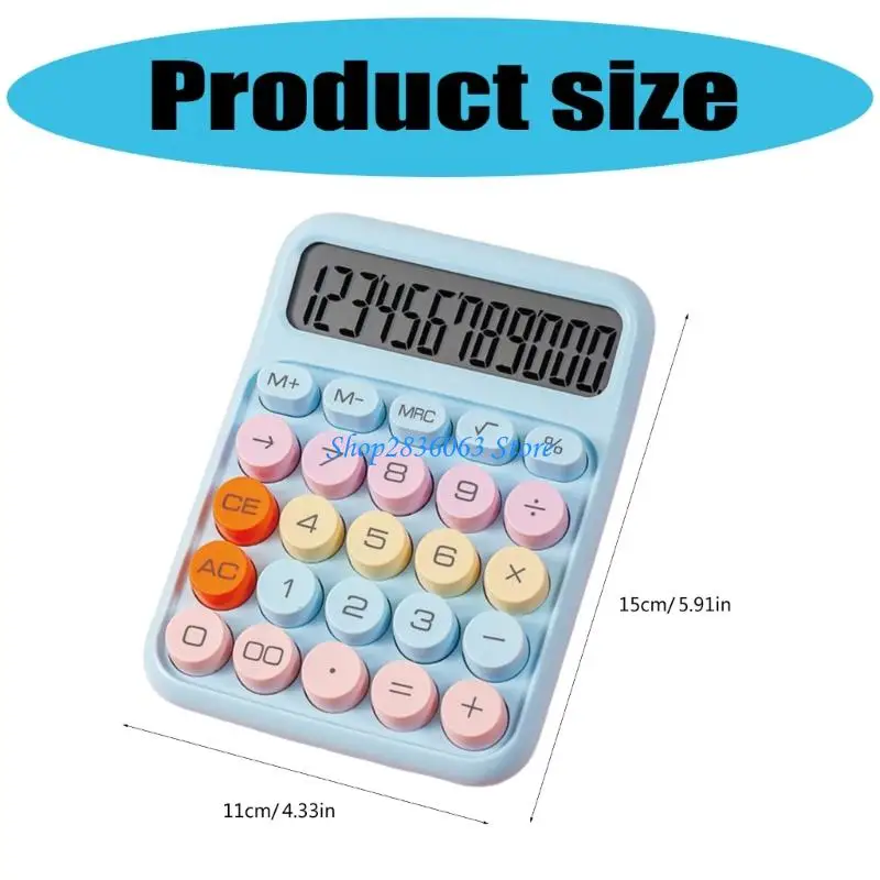 حاسبة 831D 10 أرقام شاشة LCD كبيرة الشاشة