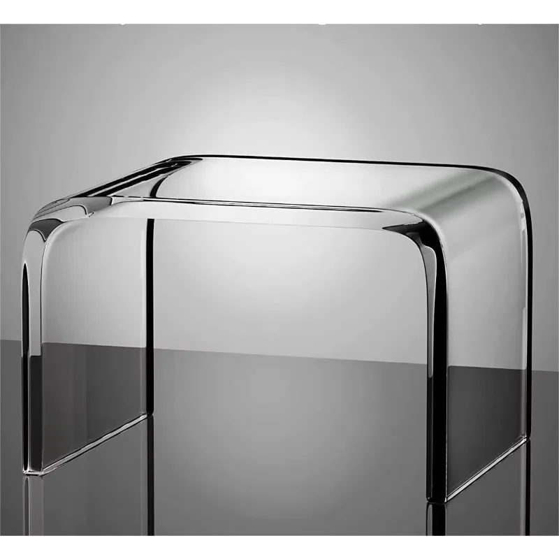

U-shaped acrylic children's footstool strong load-bearing leisure stool