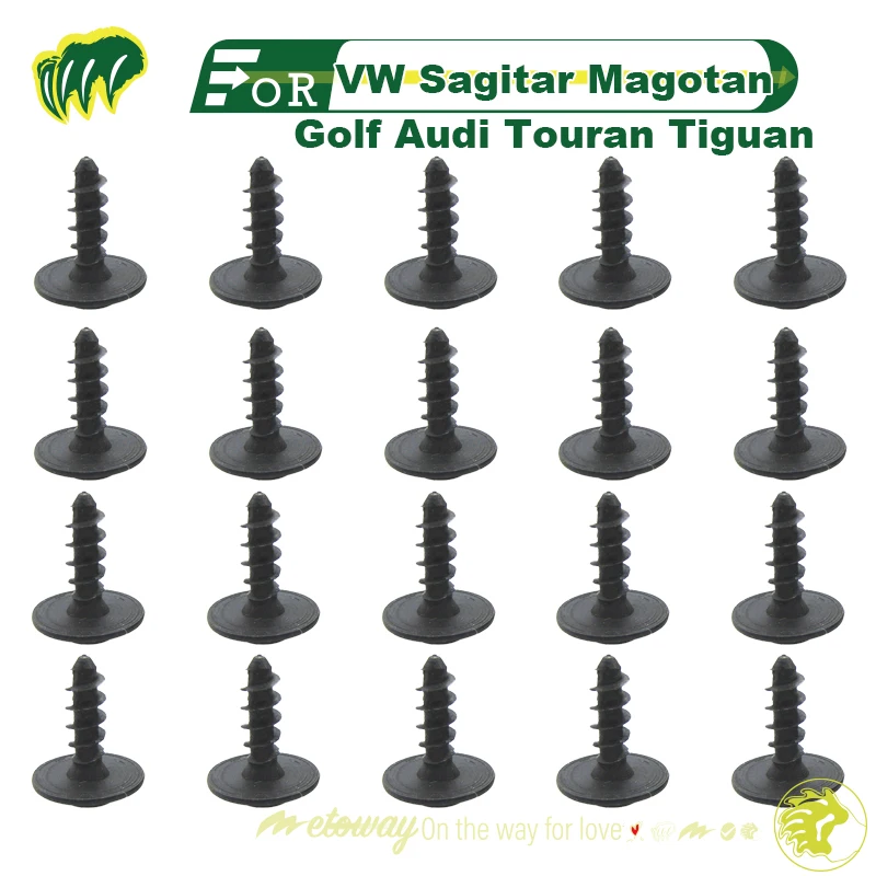 

20pcs Screws For vW Sagitar Magotan Golf Audi Touran Tiguan Tank Frame Screws T30 Screws Fastener Screws