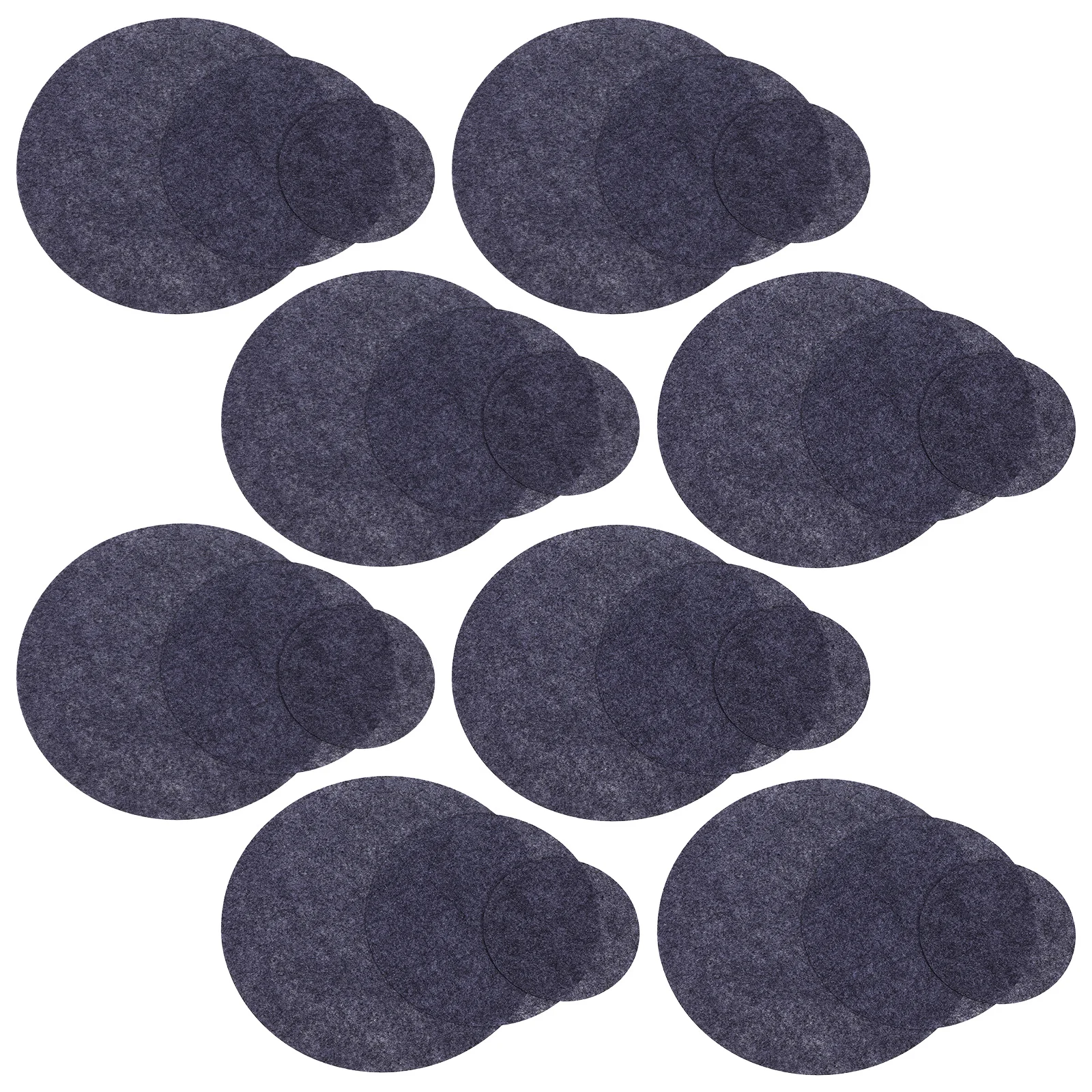 

50Pcs Felt Dish Separators Heavy Duty Plate Pad for Cookware Storage Non Scratch Protection Reusable Foldable Fit All Sizes