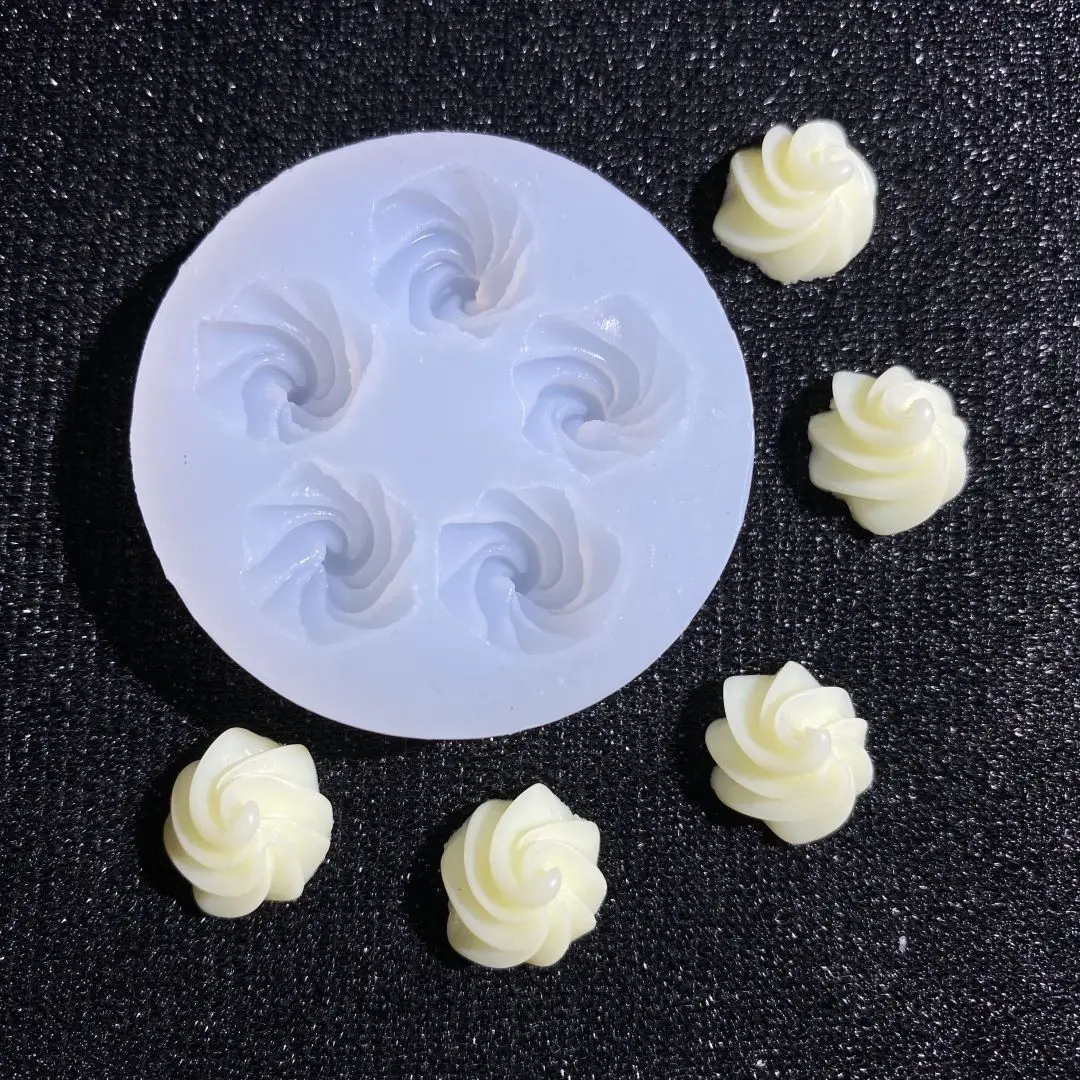 Cream Pastry Baking Dessert Cake Aromatherapy Candle Decoration Simulation Silicone Mold 15-972