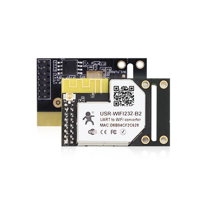 Módulo convertidor UART Serial a WiFi, dispositivo USR-WiFi232-B2 compatible con Modbus RTU a TCP