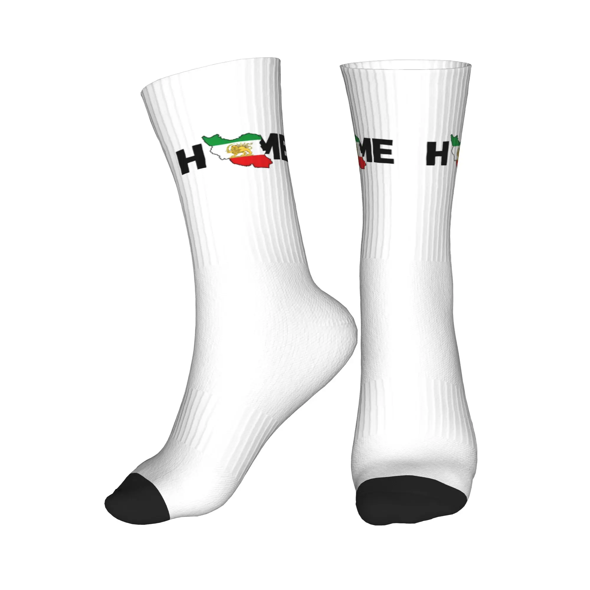 

Модные иранские носки My Home для женщин и мужчин, теплые, с 3D-печатью, патриотические, спортивные, футбольные носки с иранской символикой