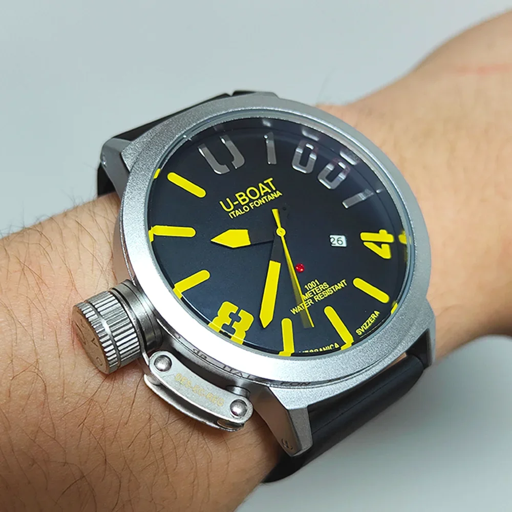 

Мужские наручные часы U-BOAT 2026: Модные, многофункциональные, деловые, спортивные, превосходные, класса ААА