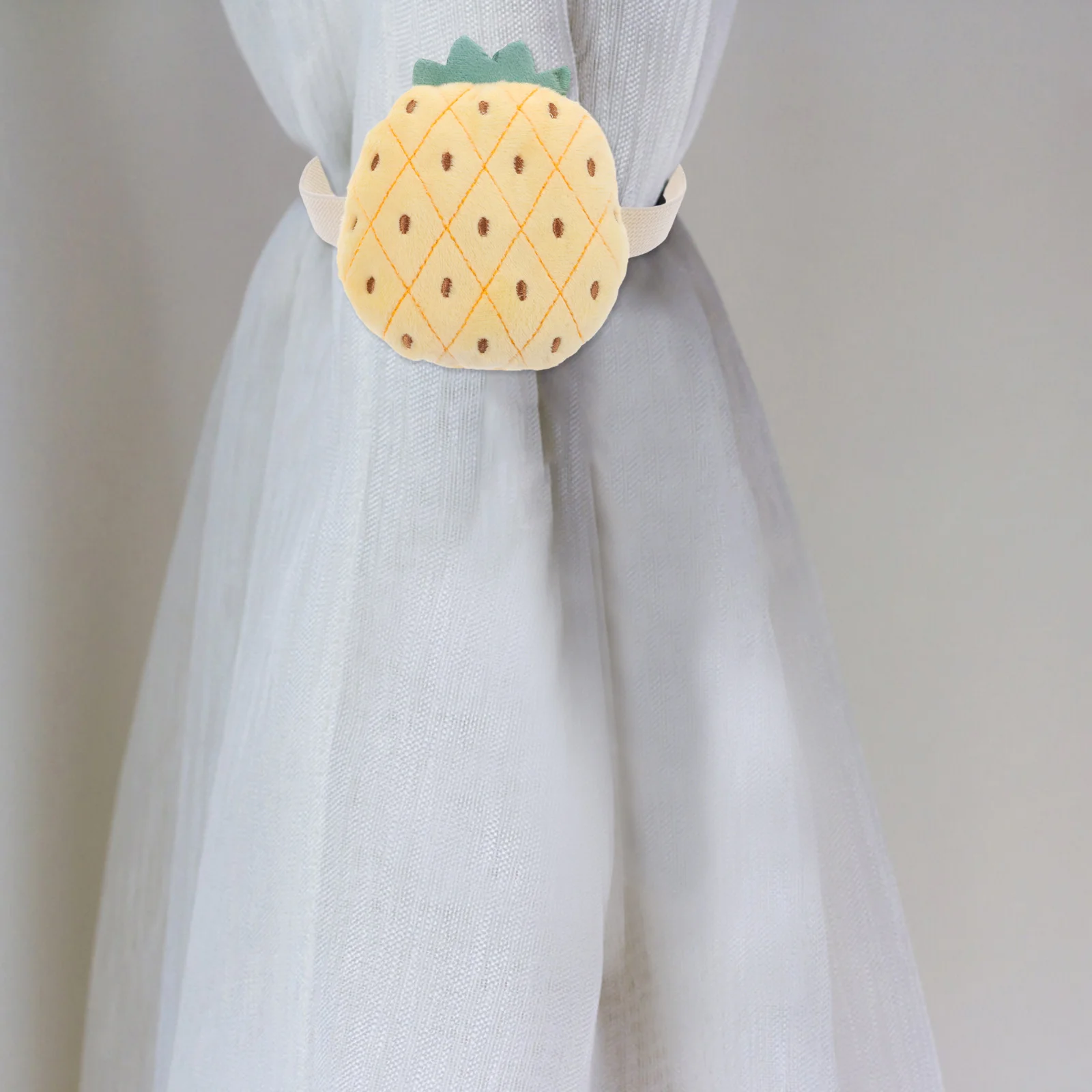 2 шт., занавески с фруктами и рисунком, подхваты, имитация фруктов, декоративный ремешок для гостиной, спальни, свадьбы, дома, окна