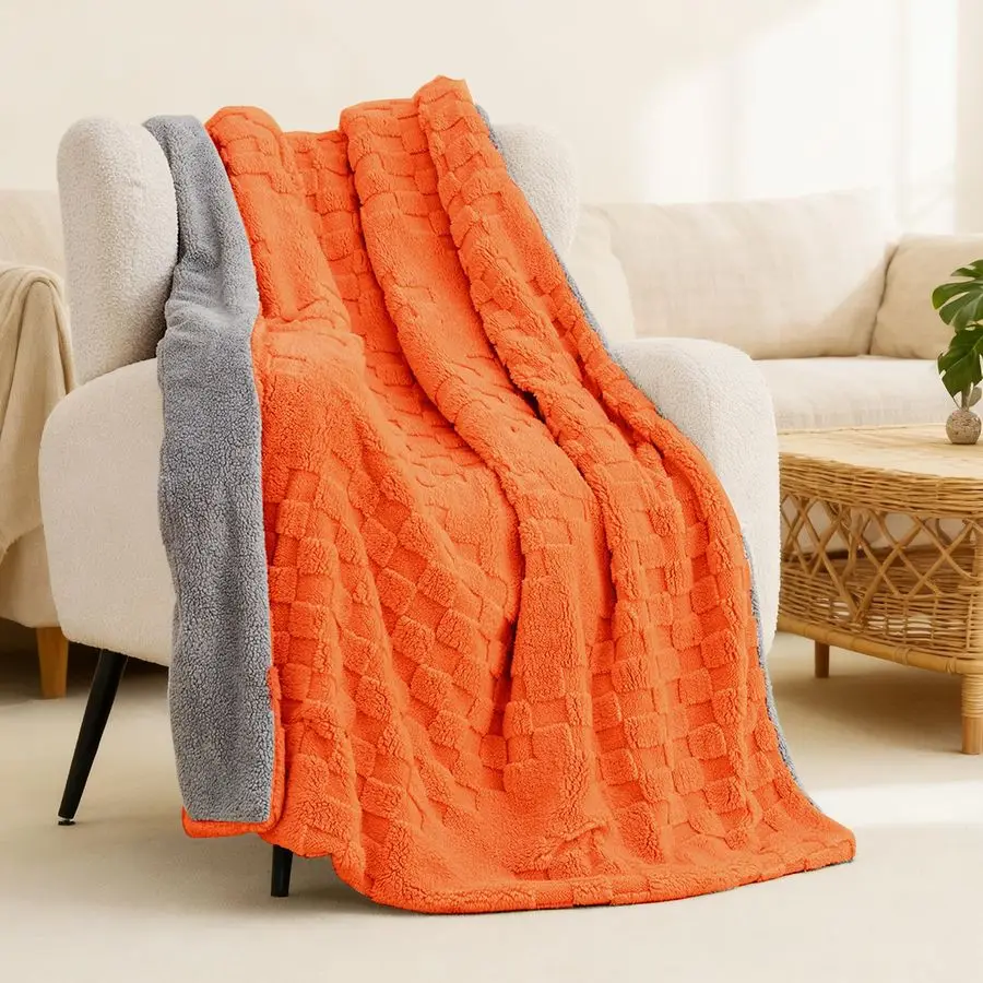 

Blanket, 50x60 Inch Electric Blanket, Throw Blanket with 6 Heat Settings and 14H Auto Off Timer, Machine Washable, Soft Flannel