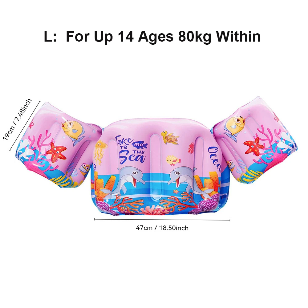 1 Stück aufblasbare Schwimmweste, Pool-Float, Pool-Zubehör, Sommer-Wassersport, Schwimmbeutel, aufblasbare Schwimmhilfen für die Arme