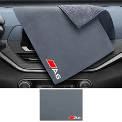 Car Wash Towel High-end Microfiber Car Wash Towel Cleaning Drying Cloth Hemming Care Cloth For Audi A3 A4 A5 A6 A7 A8