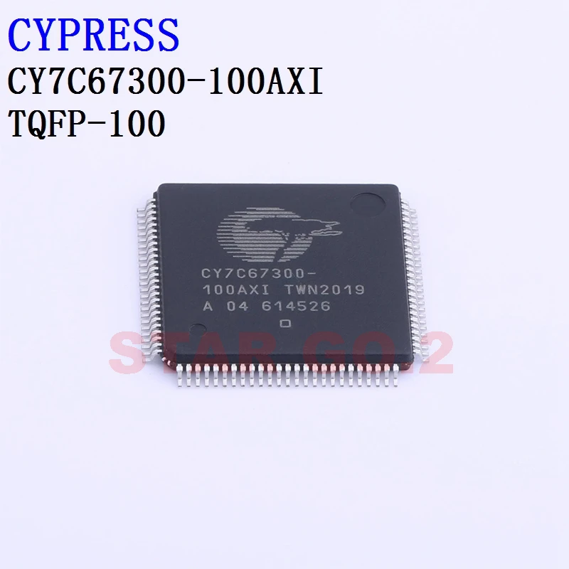 1PCSx CY7C67300-100AXI TQFP-100 CYPRESS Microcontroller