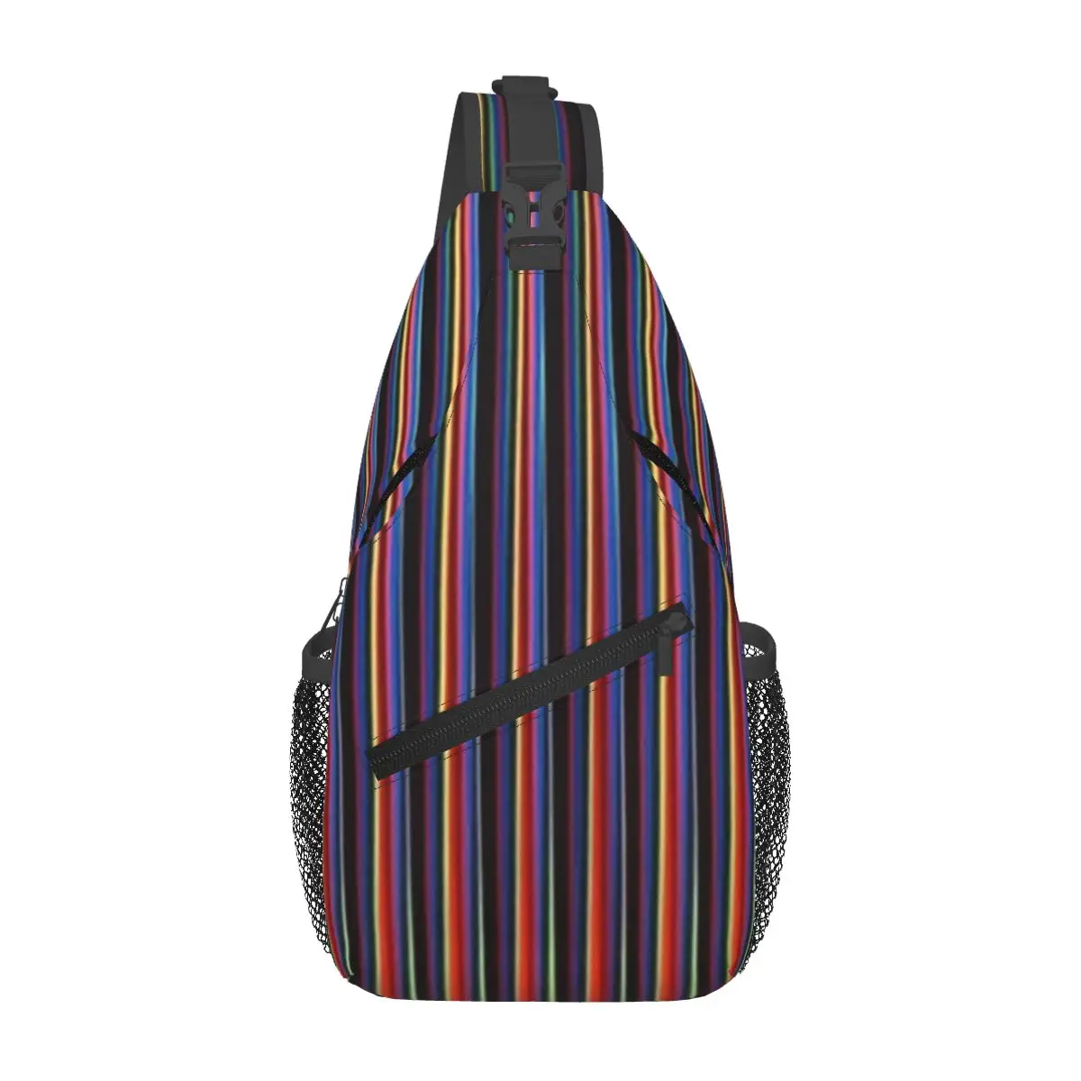 Carlos Cruz Diez Chest Bag Men Sling Crossbody Backpack Chest Bag Traveling Hiking Daypack Shoulder Bag