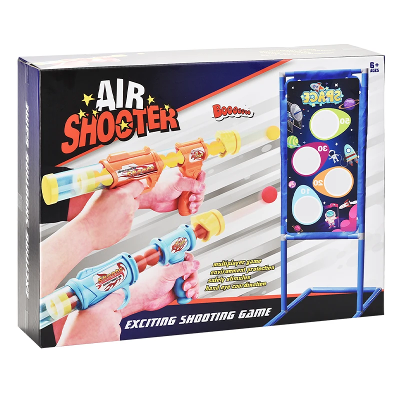 Air-62-Ensemble de tir avec support de cible pour enfants, ensemble de jeu coule pour la pratique de la cible, dimension âge, création parent-enfant