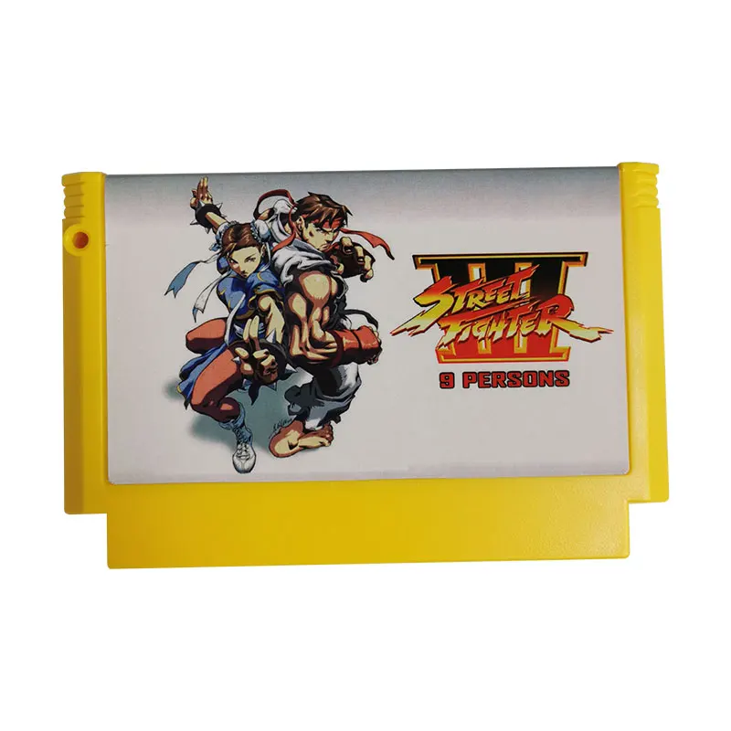 Streetfighter 3-9 person  F Game Cartridge 8 Bit Video Game Console