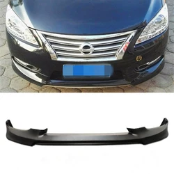 CEYUSOT FOR Nissan Sentra Front Bumper Car Spoiler 2012-14 Sylphy Separator Protective Cover Decoration Before The Lip Body Kit