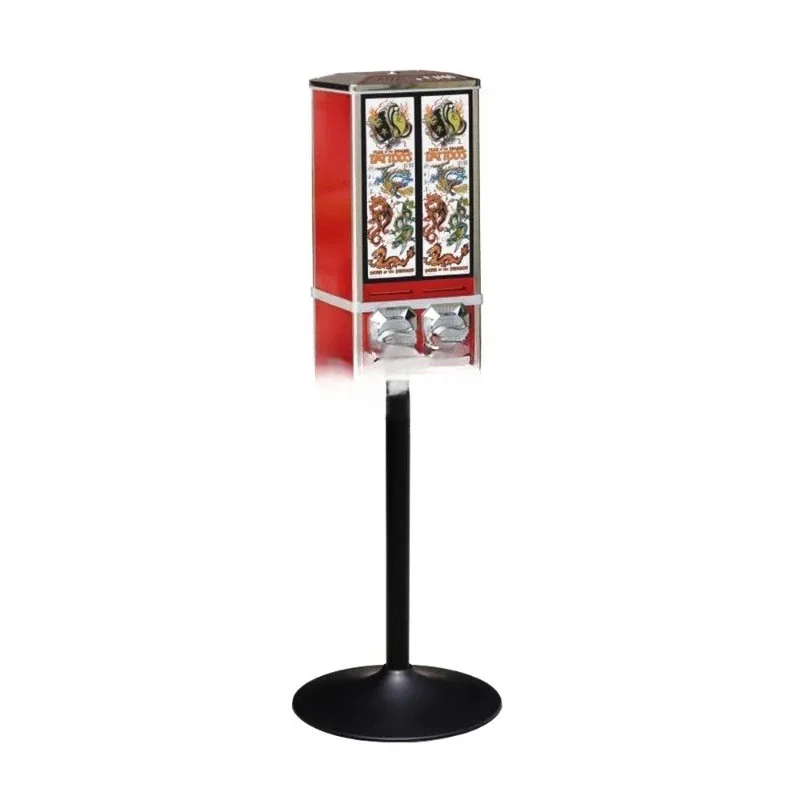 

【Best-selling】Outdoor Mini Coin-operated Children's Game Card Photo Sticker And Tattoo Vending Machine With Stand