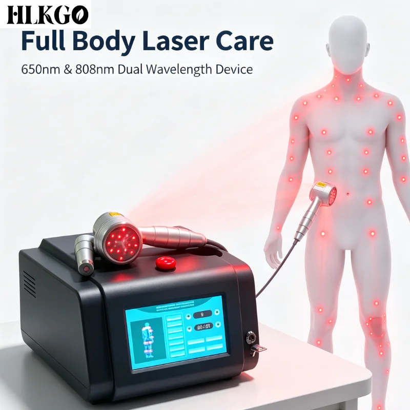 High Power Cold Laser Device for Neck Back Knee Shoulder Hip Wrist Ankle Soreness Relief Non-Invasive Therapy