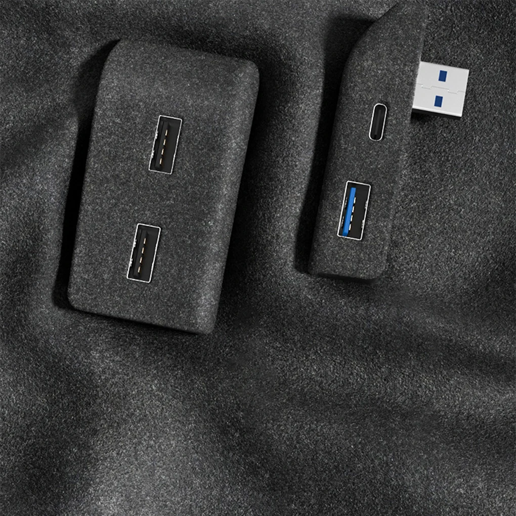 

Док-станция для перчаточного ящика, быстрое зарядное устройство, 4 USB-разветвителя, флокирующий адаптер для Tesla Model 3 Y Highland Juniper 2021-2025