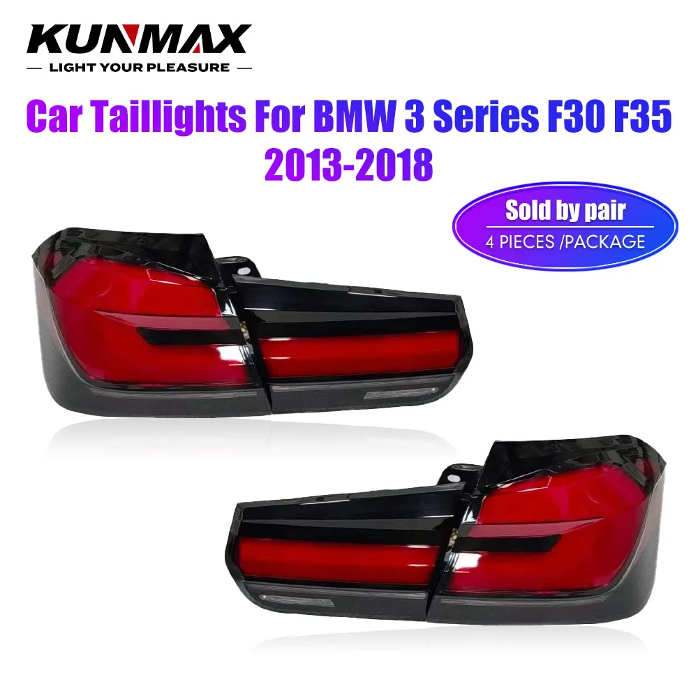 LED Tail Lights for BMW 3 Series F30 F35 2013-2018 Taillights Rear Lights with Brake Reversing Driving Fog Lamp Turn Signal Lamp