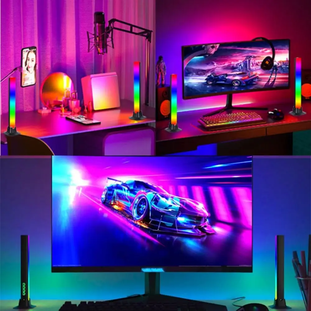 RGB Pickup RGB LED Light Bar Smart USB Powered Music Rhythm Lights Light Music Symphony Mode TV Backlight TV Background