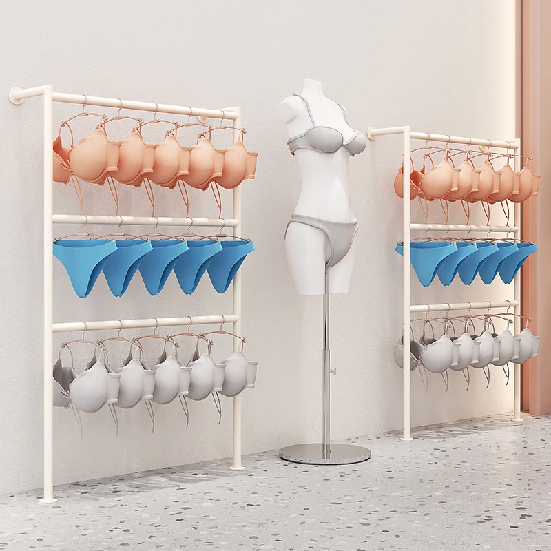 

Underwear store shelves display shelves, street stalls, bra racks, shopping mall underwear, shorts, underwear, small shelves