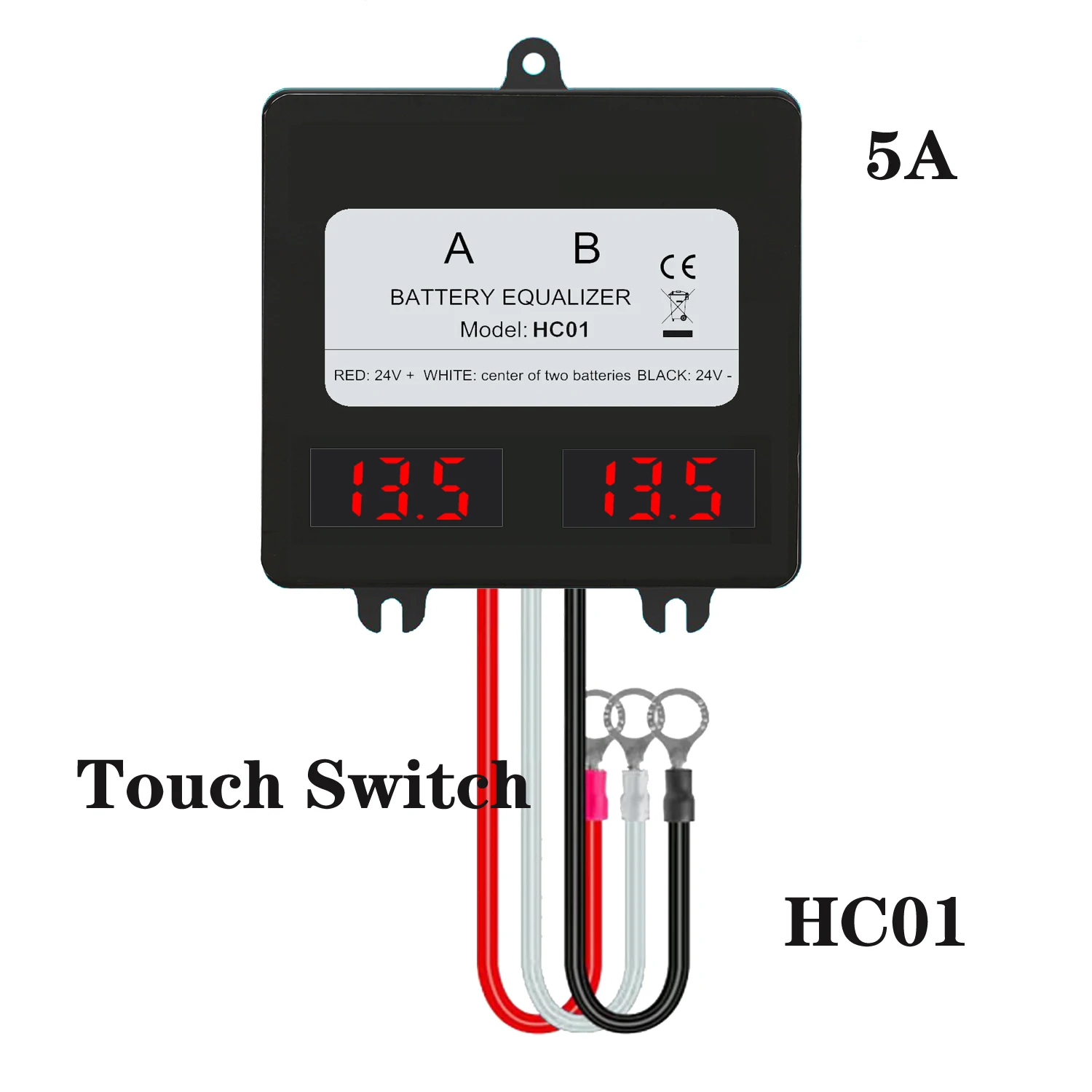 ANGUI Batterij Equalizer 2 x 12V HA01 HC01 Batterijen 24V 48V 60V LTO NCM LFP Spanningsbalancer Lader Ontladingsregelaar Actief