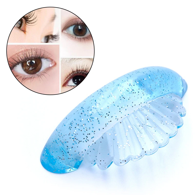 5 Paar bunte Silikon Dauerwelle falsche Wimpern Pad Wimpern Schutz Pads Wimpern Locken wickler Zubehör Wimpern verlängerung Werkzeug