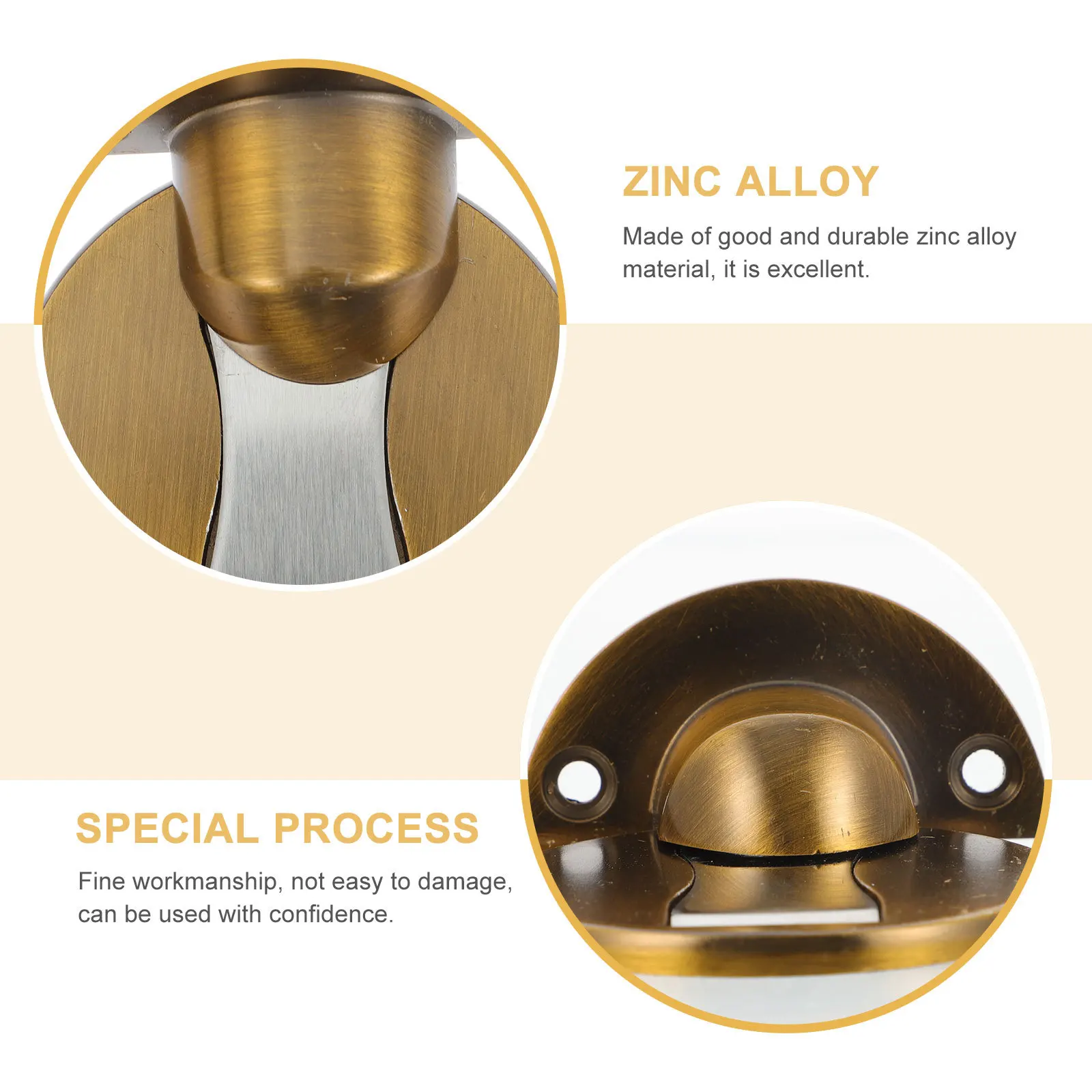 

2 set Magnetic Stopper 2 Sets Alloy Holder Floor Mount Door Catcher For Bedroom Bathroom Office Use Magnetic Door Stops