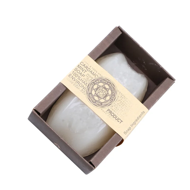 120g Rice Essential Oil Soap Moisturizing Whitening Foam Cleanser with Mild Sterilization and Disinfection Effect Moisturizing