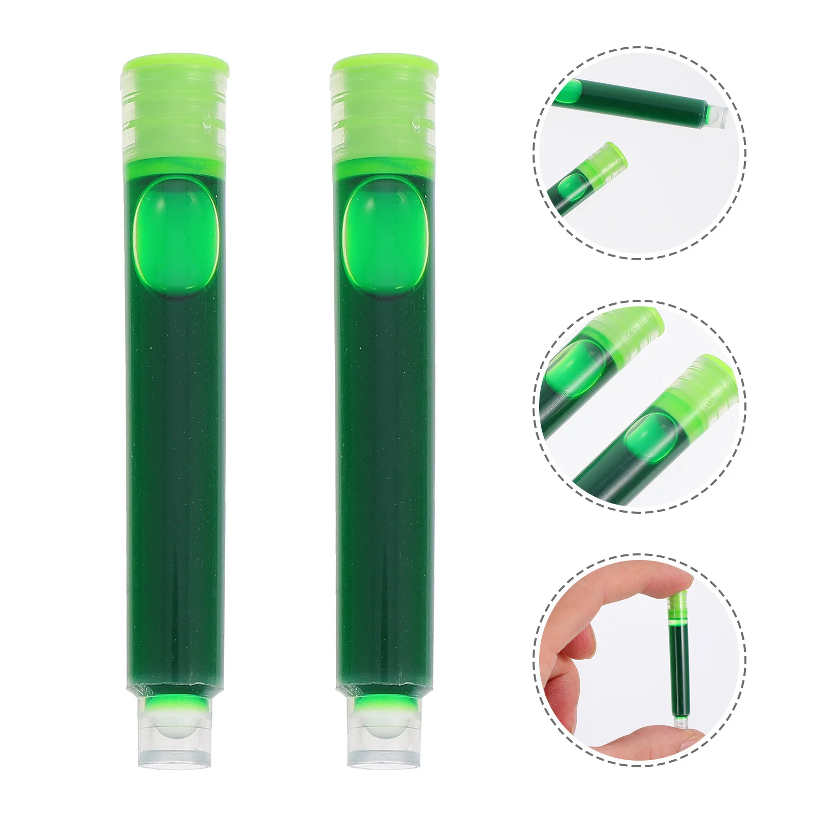 

50pcs Practice Calligraphy Fountain Pen Ink Absorber Refill Tool Rotation Type Universal Ink Converter For Students