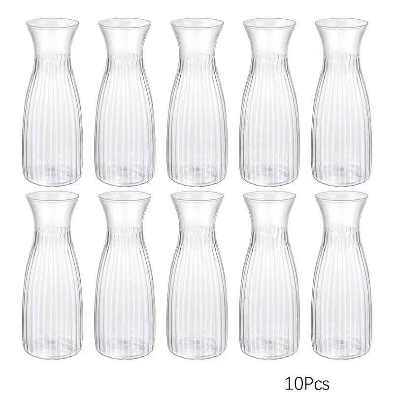 

Вазы с полосатым узором, прозрачные вазы, поделки из искусственных камней для самостоятельного изготовления цветочных композиций, подходят для всех видов букетов и декора своими руками.