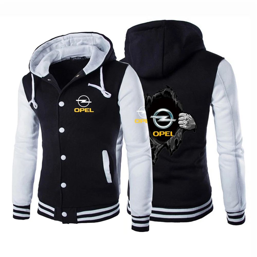 

2024 New OPEL Spring and Autumn Jacket Comfortable Casual Sweatshirts Mens Jacket Coat Baseball Uniforms Hoodies Tops