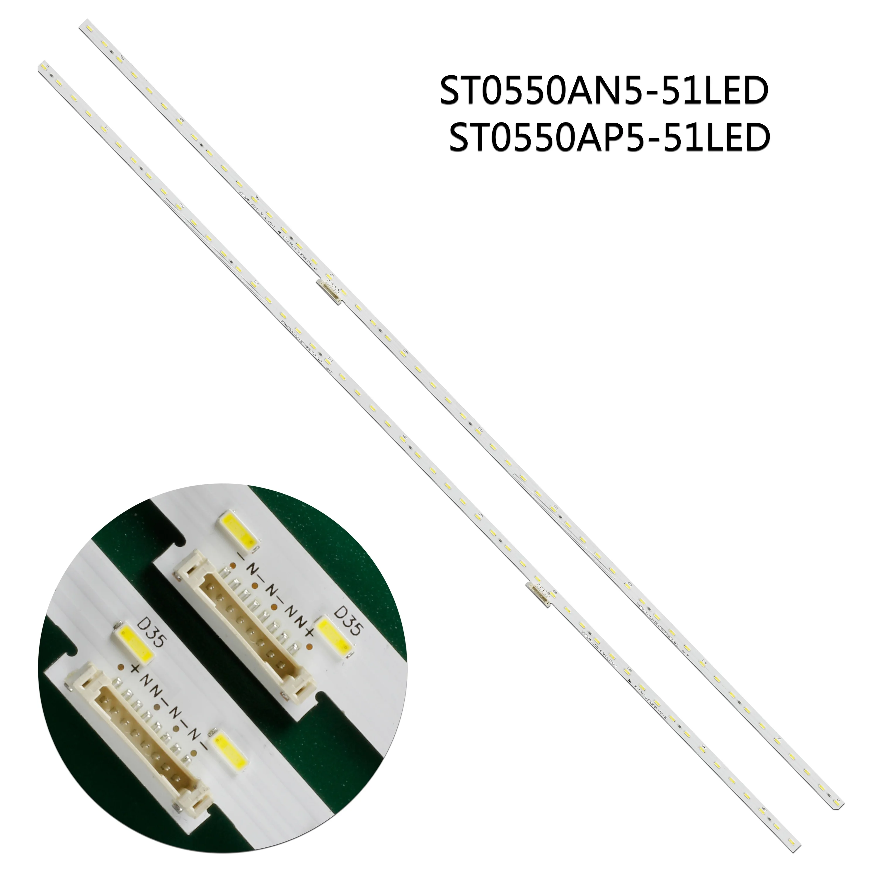 LED-Streifen KD-55XE7077 KD-55XE8096 KD-55XE5896 XBR-55X800E V550QWSE09 V550QWME03 KD-55X700E LSY550FN02-A02 XBR-55X855G V550QWSE06