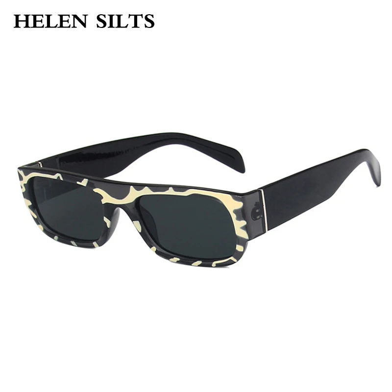 Vintage Square Men Women Sunglasses Fashion Ins Popular Candy Color Shades Eyewear Trendy UV400 Protection Ladies Sun Glasss