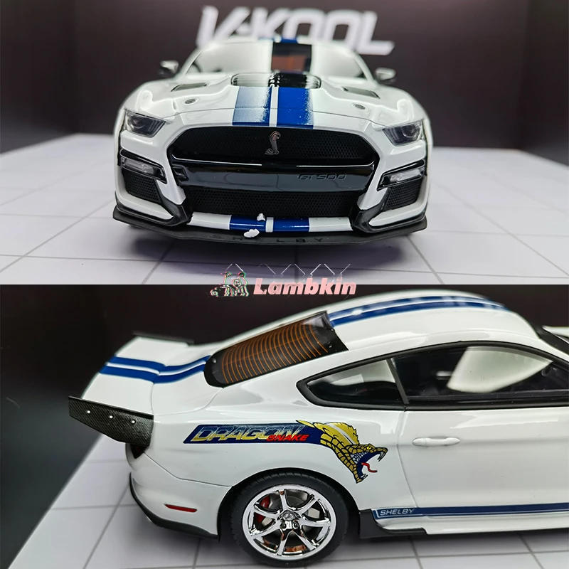 GT Spirit 1:18 Shelby GT500 Resin Car Model GT306 Muscle Car Ornaments Collections Gifts Miniatures